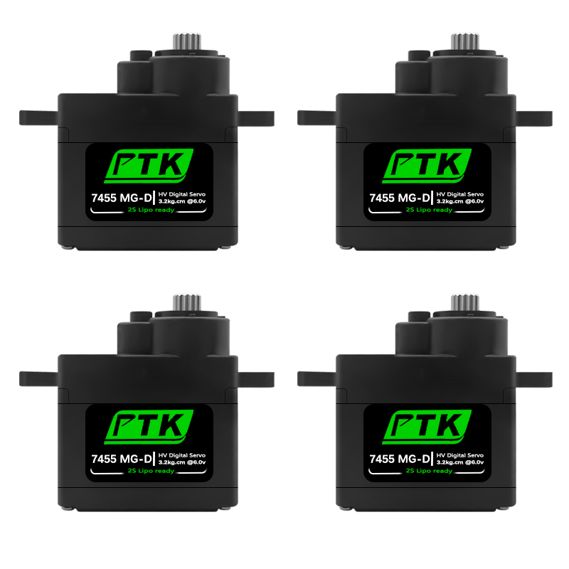 Drone Rc Aircraft - Servo digital PTK 7455MG-D de 12g