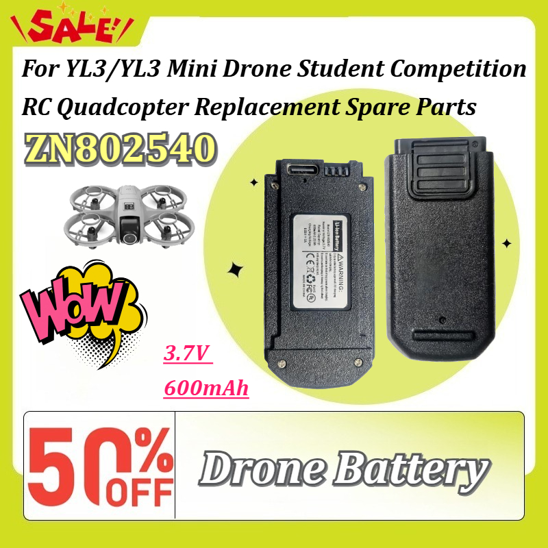Drone Rc Yl3 - Batería Recargable de Iones de Litio