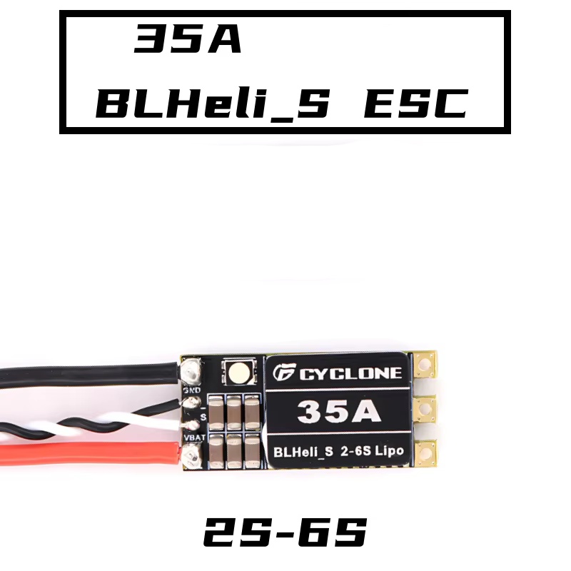 Drone Rc Fpv - Cyclone 35A BLHeli_S ESC - Soporte