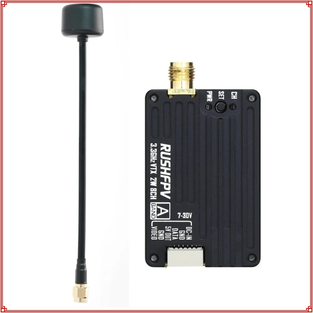 Drone Rc Fpv - Nuevo Transmisor RUSHFPV 3.3G 2W VTX