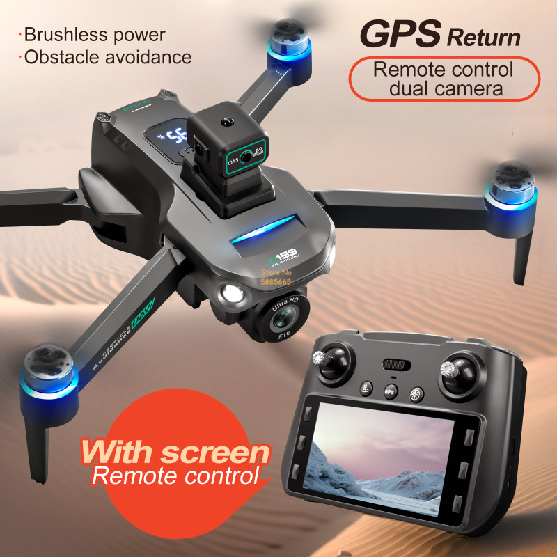 Drone Rc With Screen - 8K Cámara Dual 5G WIFI FPV
