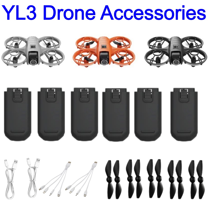 Drone Rc Yl3 - Accesorios para Dron YL3, Batería de