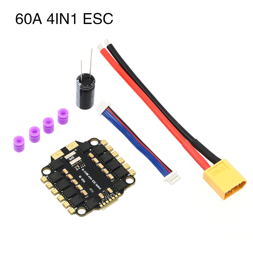 Esc 4In1 Brushless - UAngel 4 en 1 45A 60A