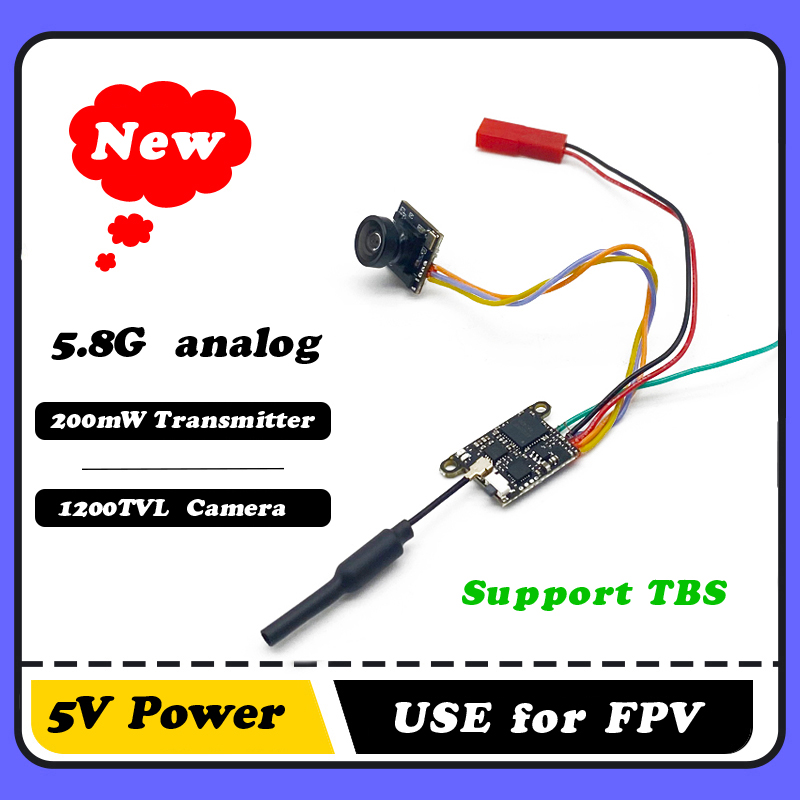 Drone Rc Mini - SLONWAKE 5,8G 1200TVL cámara FPV VTX