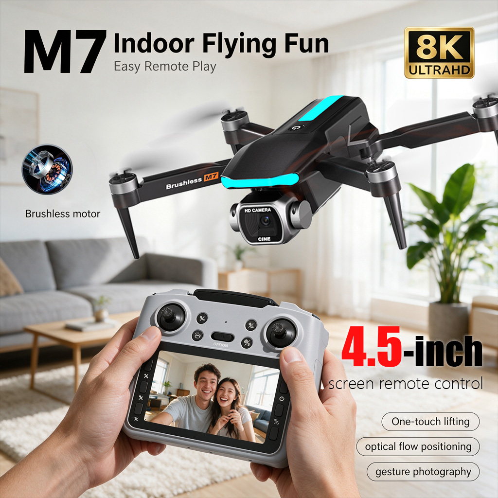 Drone Rc Foldable - Nuevo Dron M7 RC Profesional con