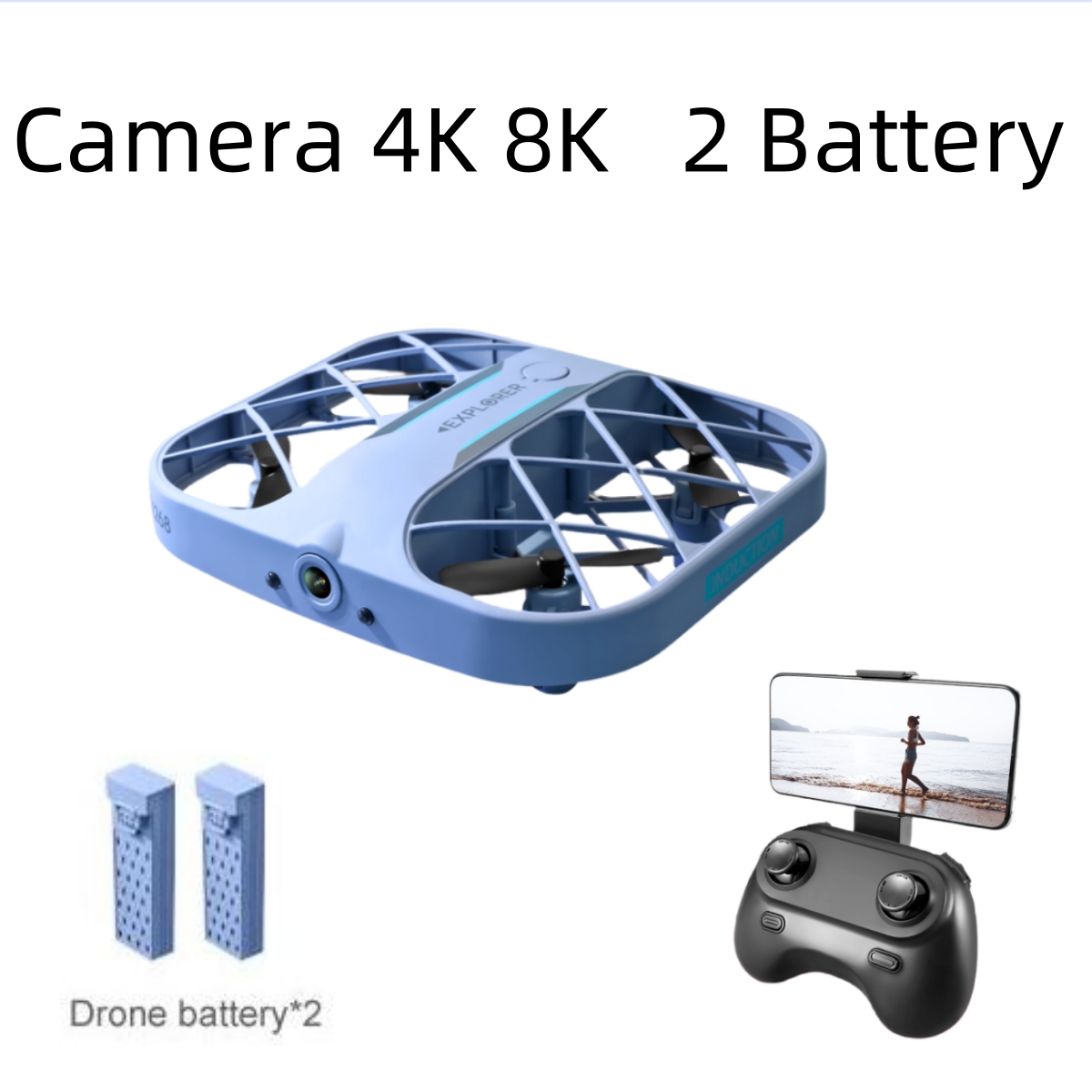 Drone Rc With Screen - Dron JJRC H107 FPV RC con