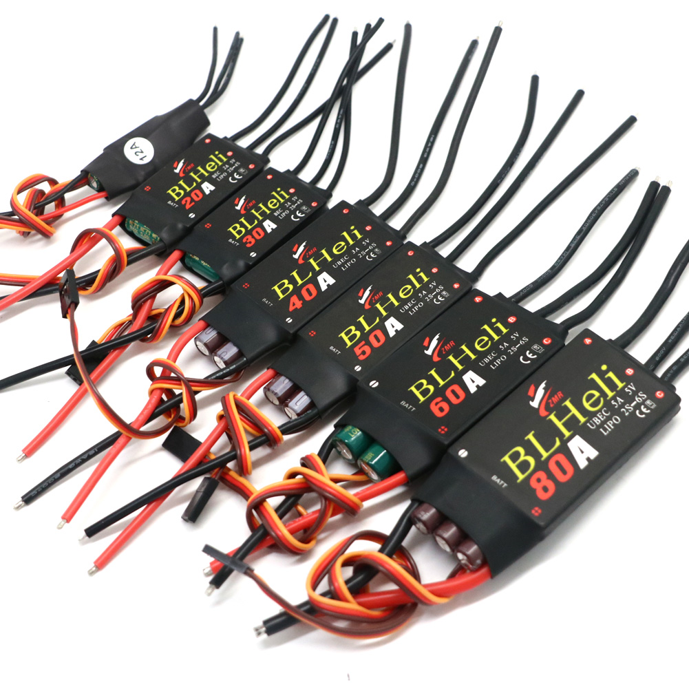 Drone Rc Fpv - BLHeli sin escobillas ESC 80A 12A