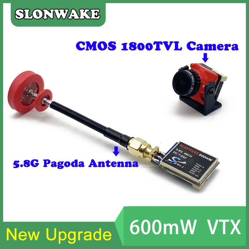 5,8G 48CH 600mW VTX-CAM ajusta - Drone Rc Mini reseña y precio