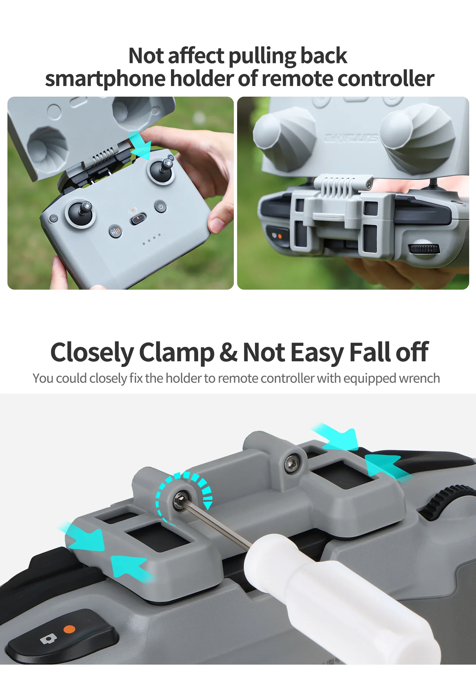 Protector de controlador 2 en  - Drone Dji Rc N3 reseña y precio
