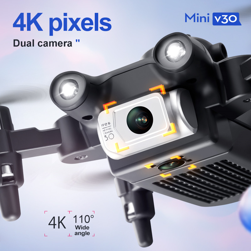 Mini Dron V30 WiFi FPV con cám - Drone Without Rc reseña y precio