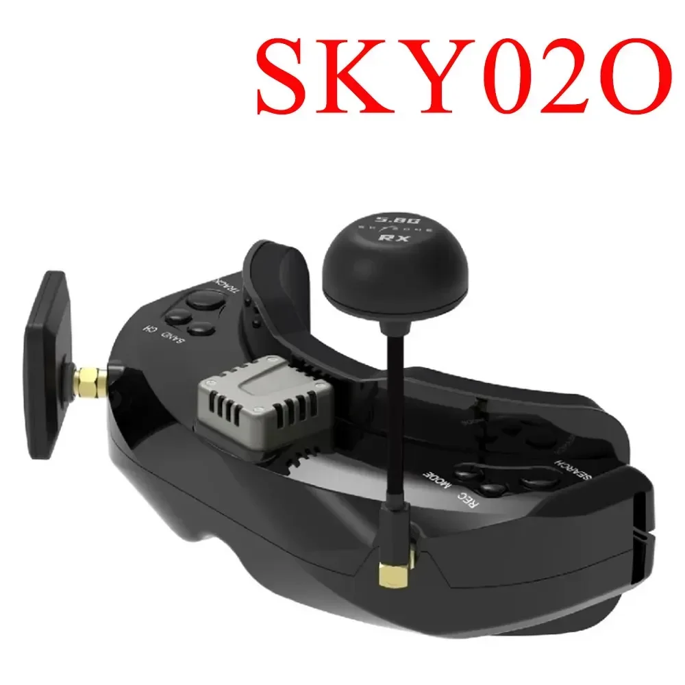 SKYZONE SKY02O FPV Gafas 600x4 - Drone Without Rc reseña y precio