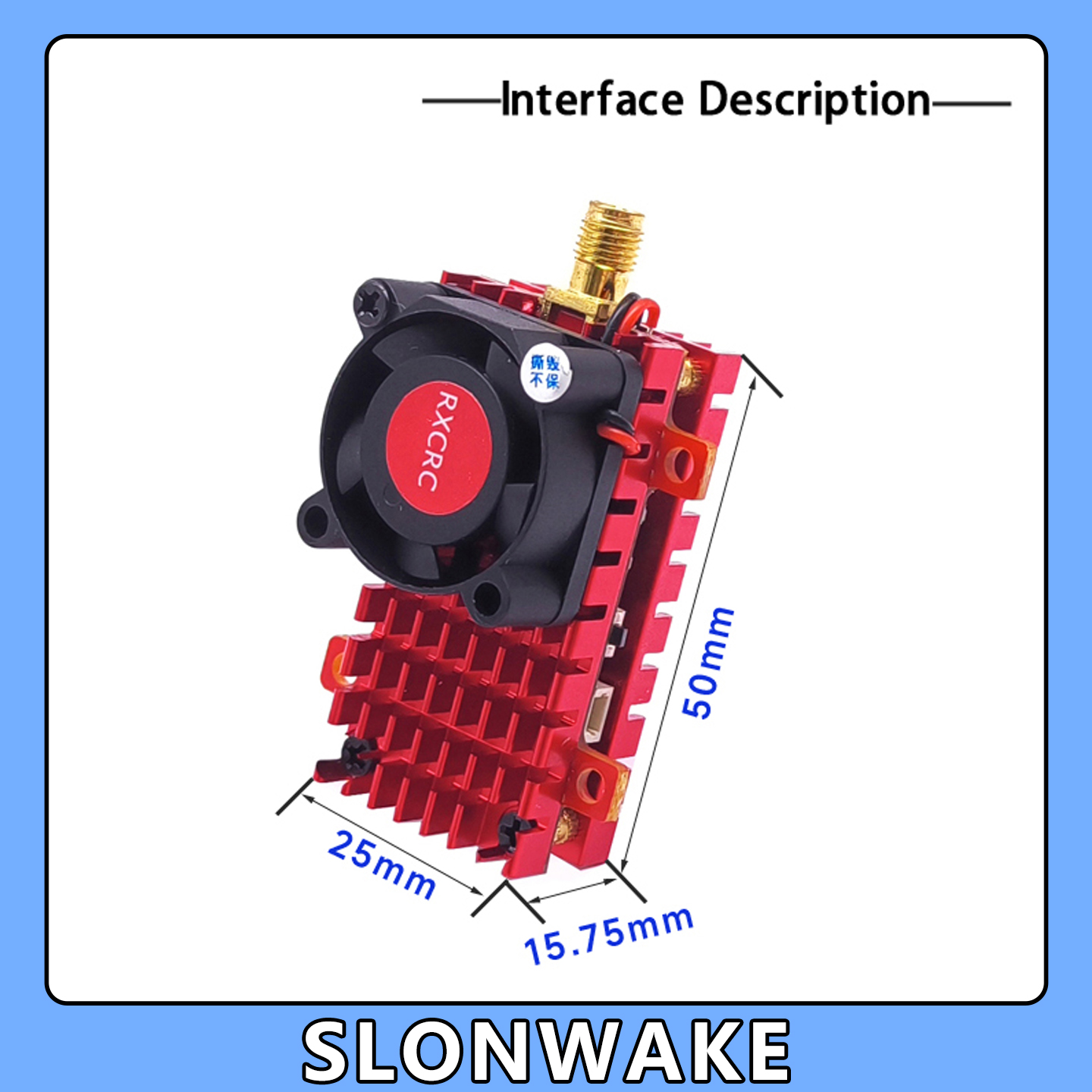 SLONWAKE 5,8G 2W VTX FPV 1800T - Drone Rc With Screen reseña y precio