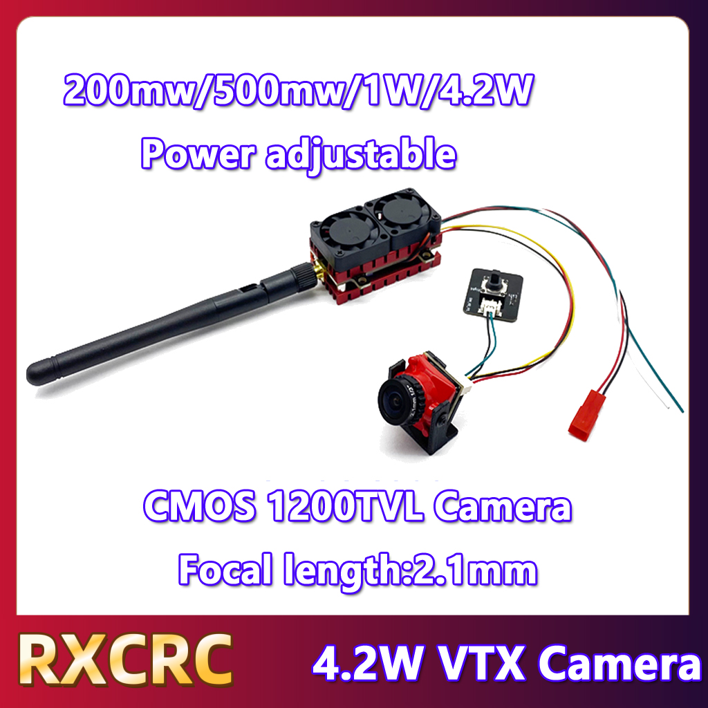 RXCRC 5,8G 48CH 4,2 W transmis - Analog Fpv Transmitter reseña y precio