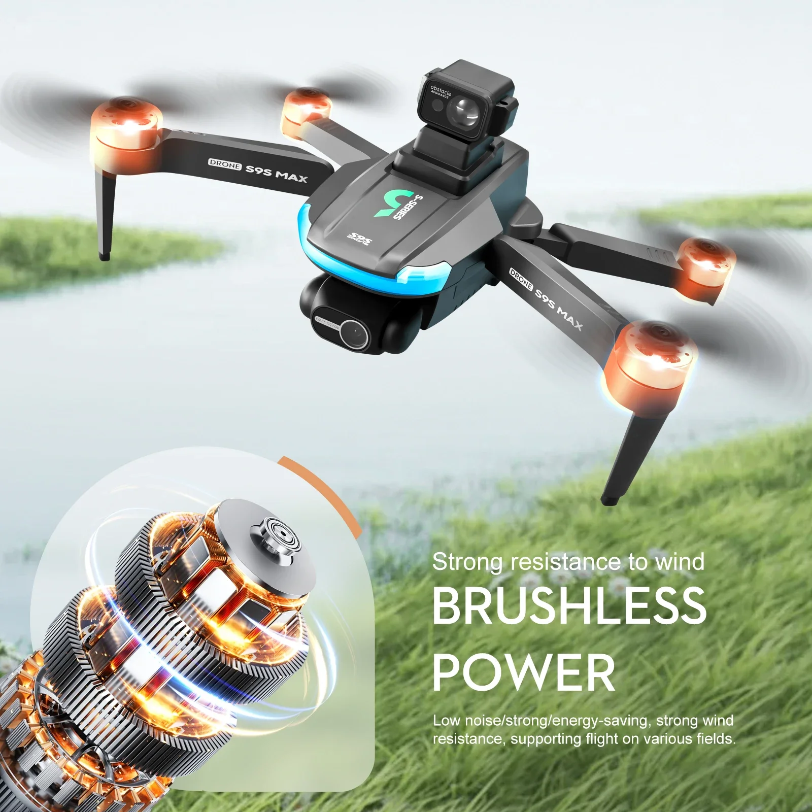 Nuevo S9S MAX MINI Drone 4K 2  - Drone Rc With Screen reseña y precio