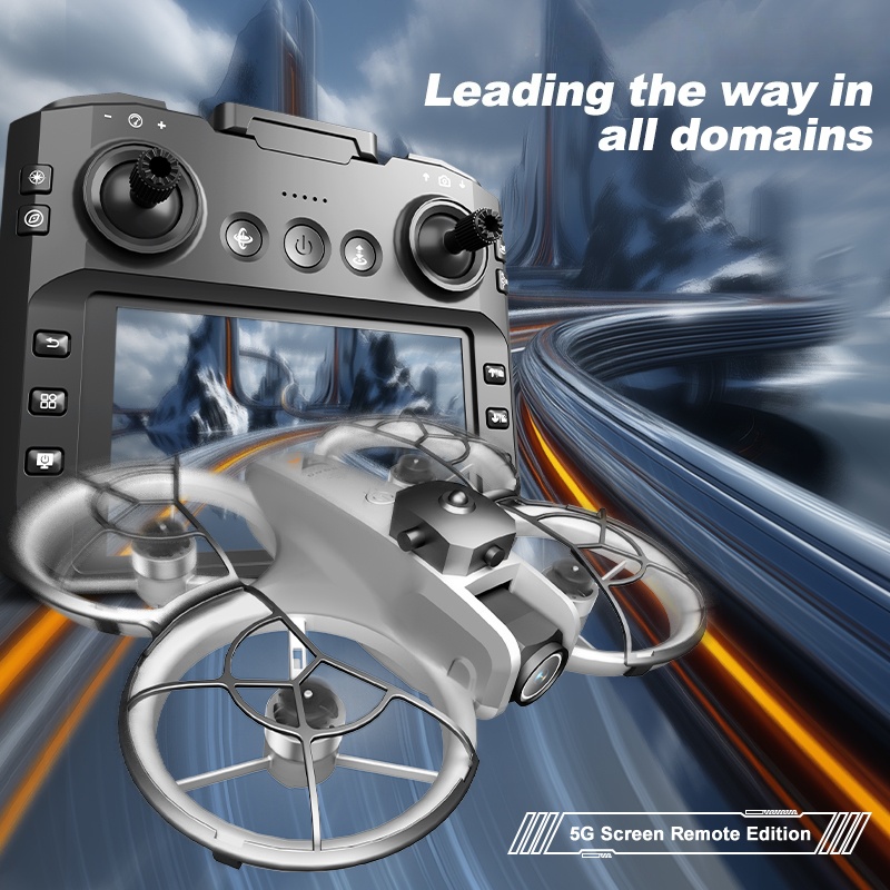 Dron 8K ESC con Cámara Dual, Q - Esc 4In1 Brushless reseña y precio