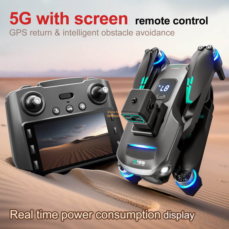 8K Cámara Dual 5G WIFI FPV Con - Drone Rc With Screen reseña y precio