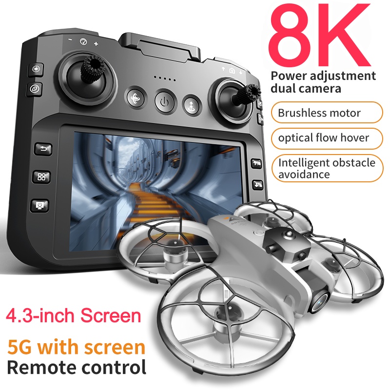 Dron con Cámara Dual 8K ESC, Q - Esc 4In1 Brushless reseña y precio