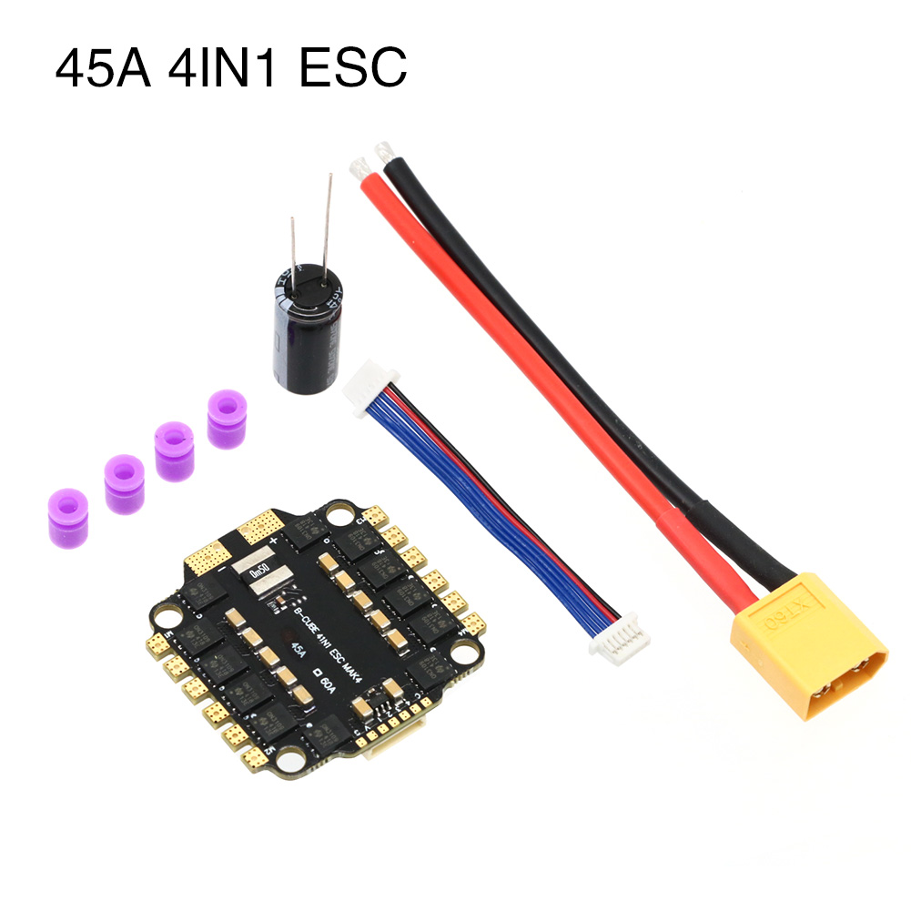 UAngel 4 en 1 45A 60A ESC BLHE - Esc 4In1 Brushless reseña y precio