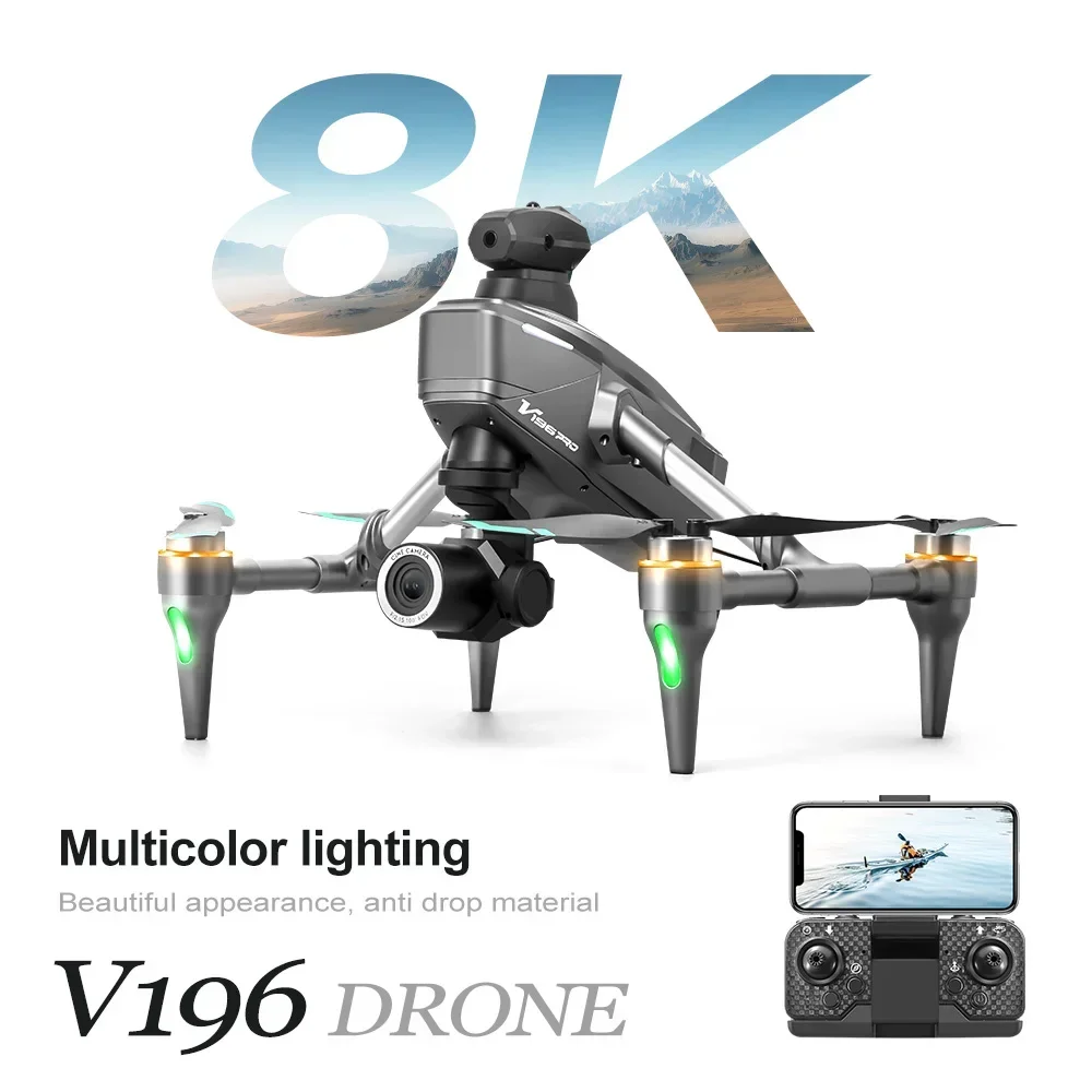 V196 Pro 8K HD Cámara Dual Dro - Drone V196 Rc reseña y precio