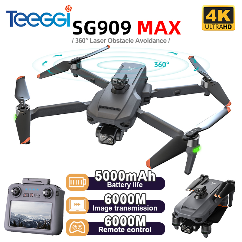 Teeggi SG909 MAX GPS Drone con - Drone Rc Foldable reseña y precio