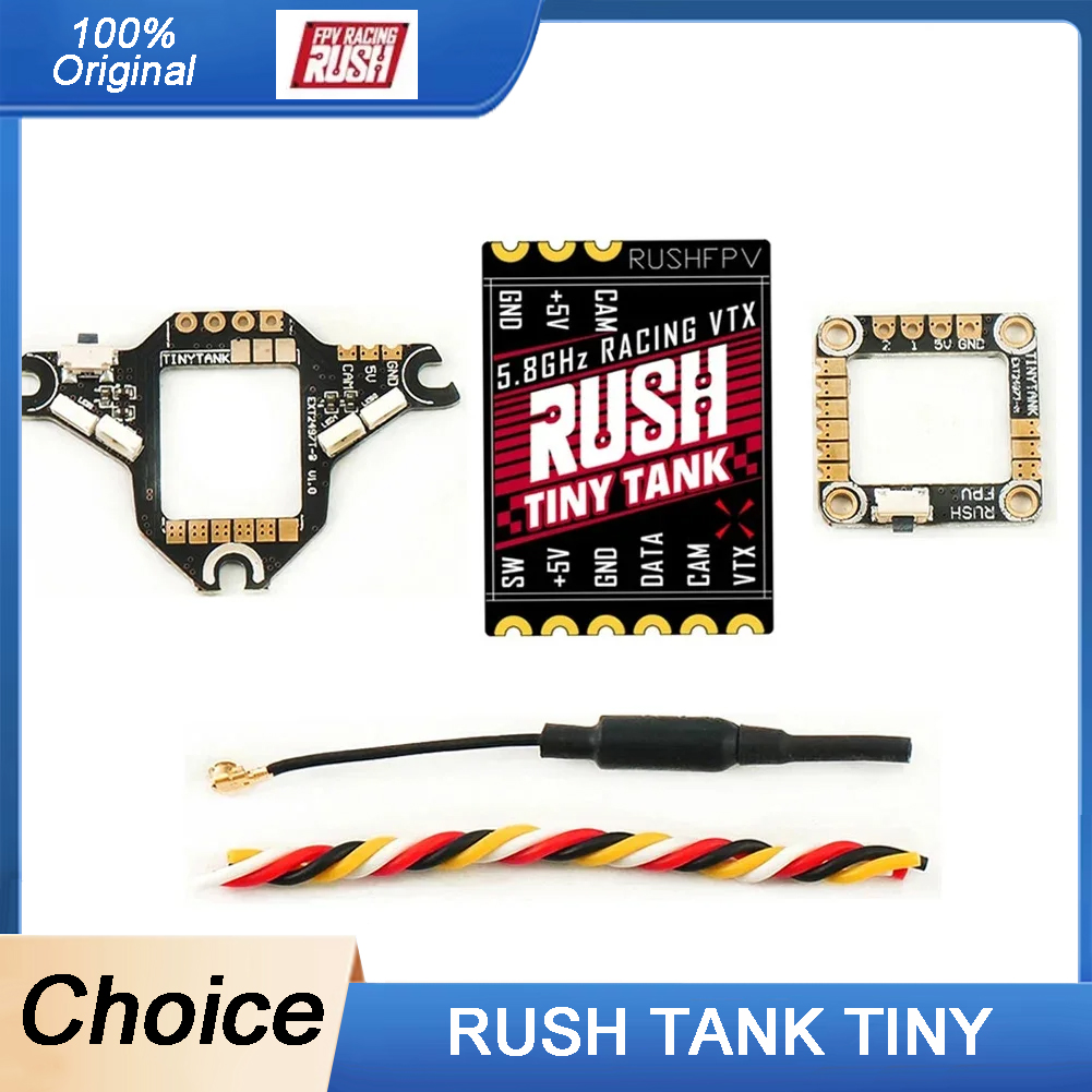 RUSHFPV Tiny Tank VTX 5.8GHz 3 - Analog Fpv Transmitter reseña y precio