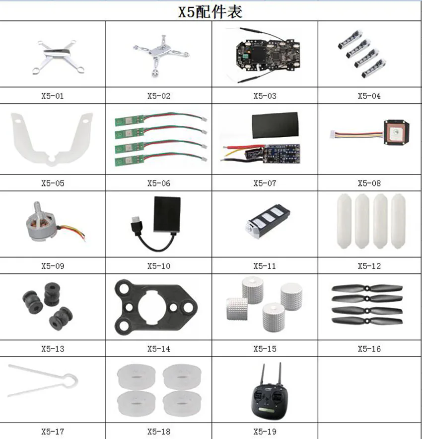 Repuestos para Dron Quadcopter - Holy Stone Drone Hs720 reseña y precio