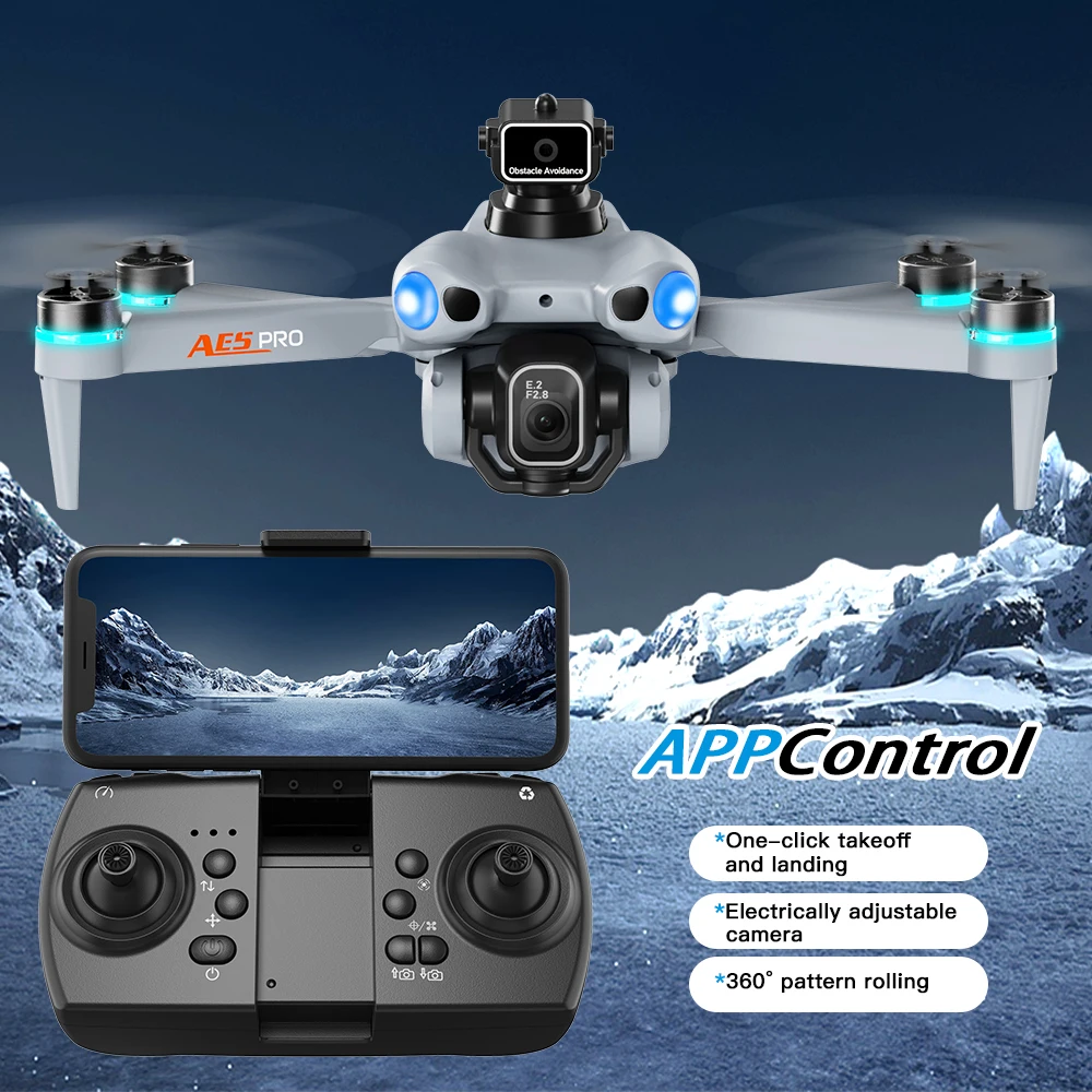 Dron AE5 Pro 8K HD con Pantall - Drone Without Rc reseña y precio