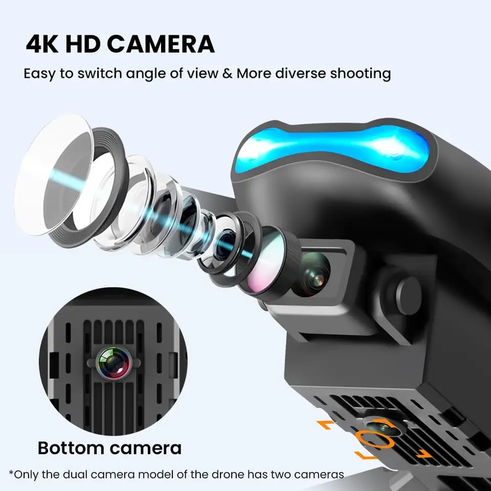 Nuevo Mini drone E99 4K WIFI H - Drone Pro Rc Ufo reseña y precio