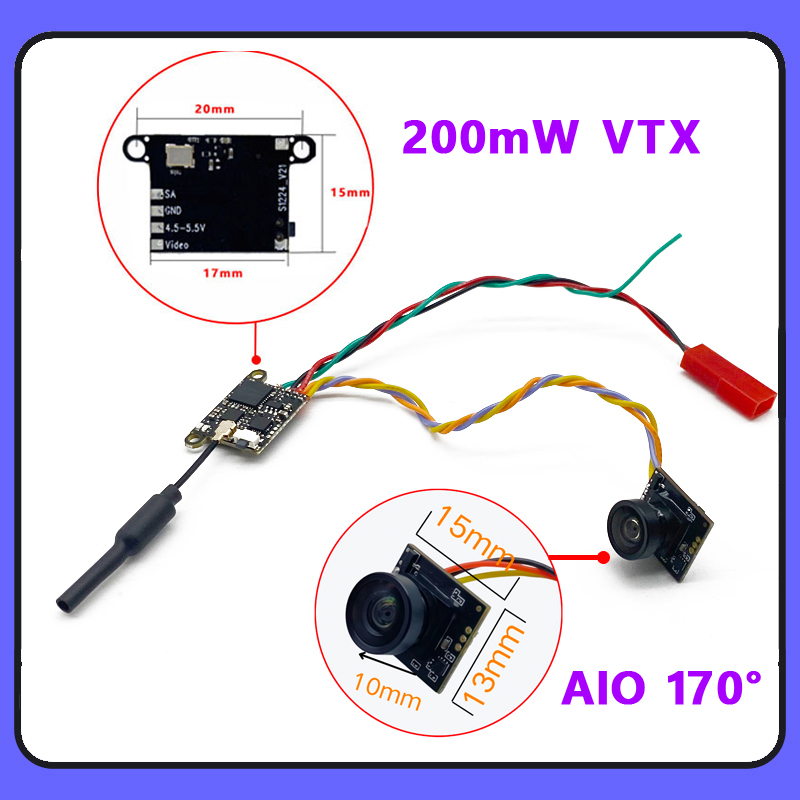 SLONWAKE 5,8G 1200TVL cámara F - Drone Rc Mini reseña y precio