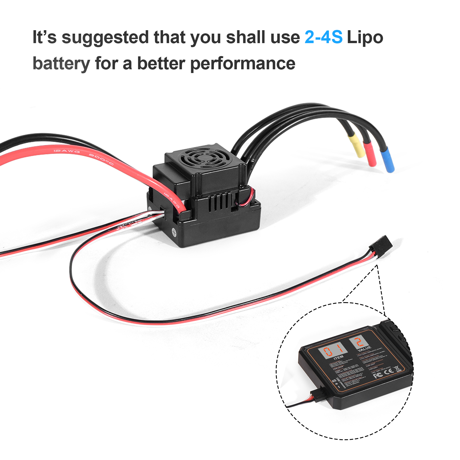 Actualización sin sensor 60A 8 - Esc 4In1 Brushless reseña y precio