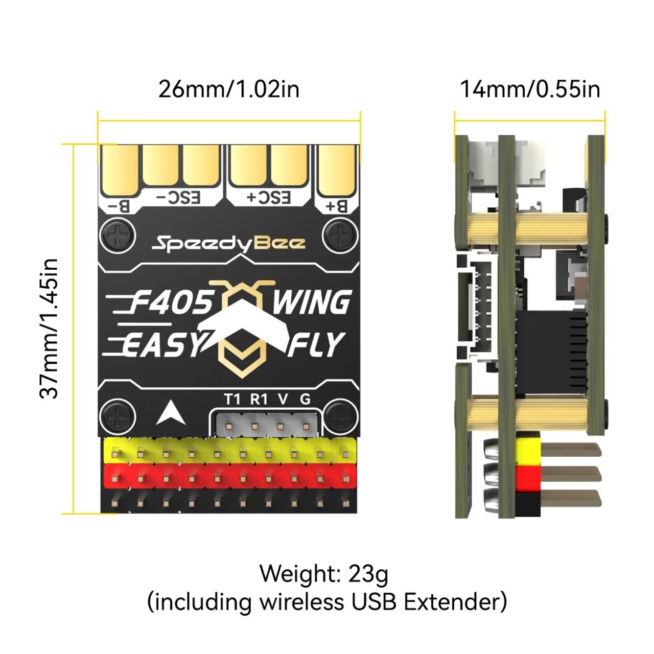 Controlador de Vuelo SpeedyBee - Drone Rc Mini reseña y precio