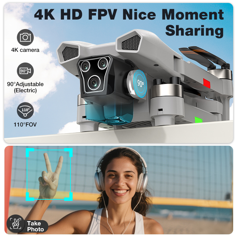 NUEVO Dron L017 Pro con Motor  - Drone Rc Foldable reseña y precio