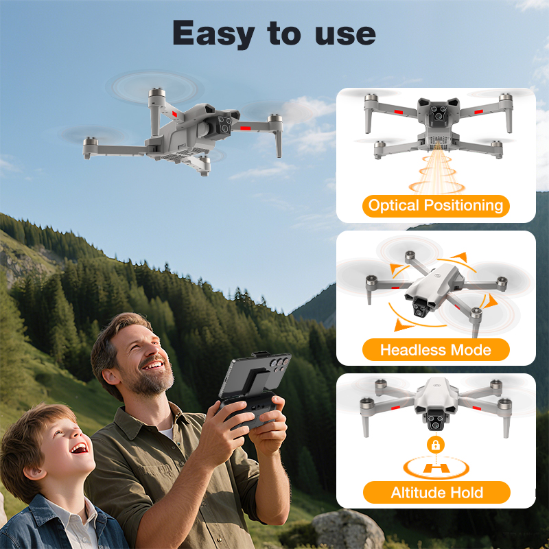 NUEVO Dron L017 Pro con Motor  - Drone Rc Foldable reseña y precio