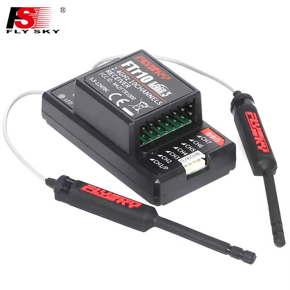 Receptor FlySky FTr10 FTr16S 2 - Drone Rc Fpv reseña y precio
