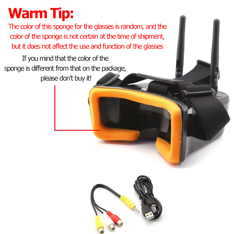 Gafas de vídeo VR009 FPV, pant - Drone Rc With Screen reseña y precio