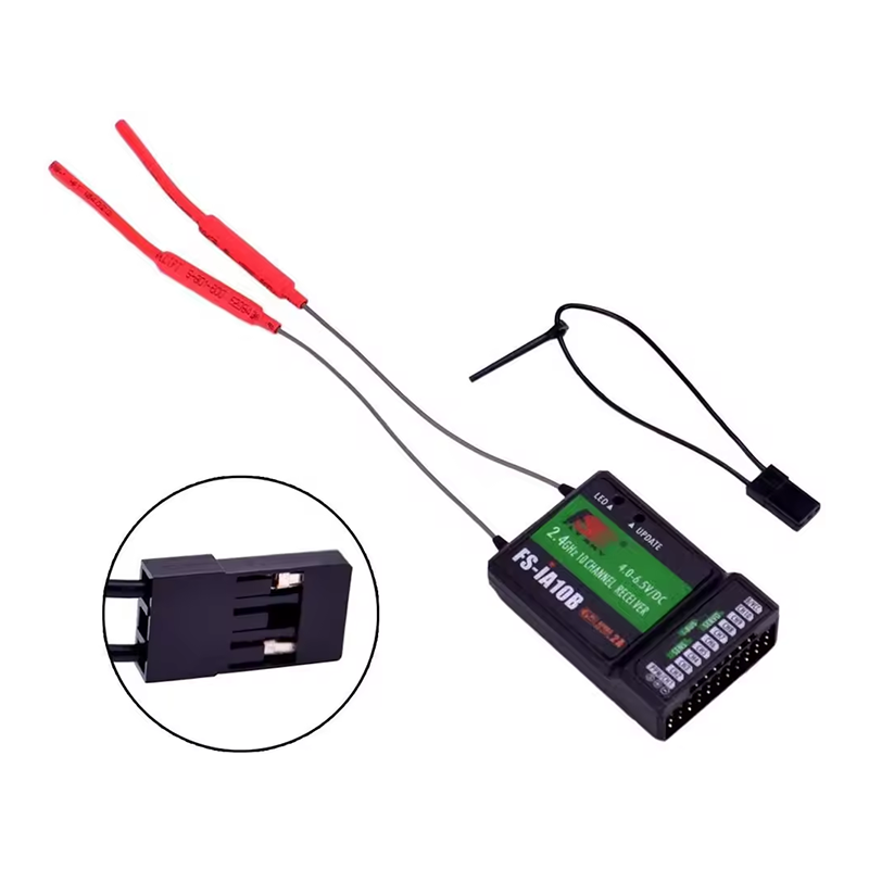 Receptor Flysky FS-iA10B 2.4G  - Drone Rc Fpv reseña y precio