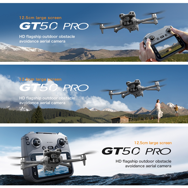 Mini Dron GT50 con Cámara Dual - Rc Drone E88 reseña y precio