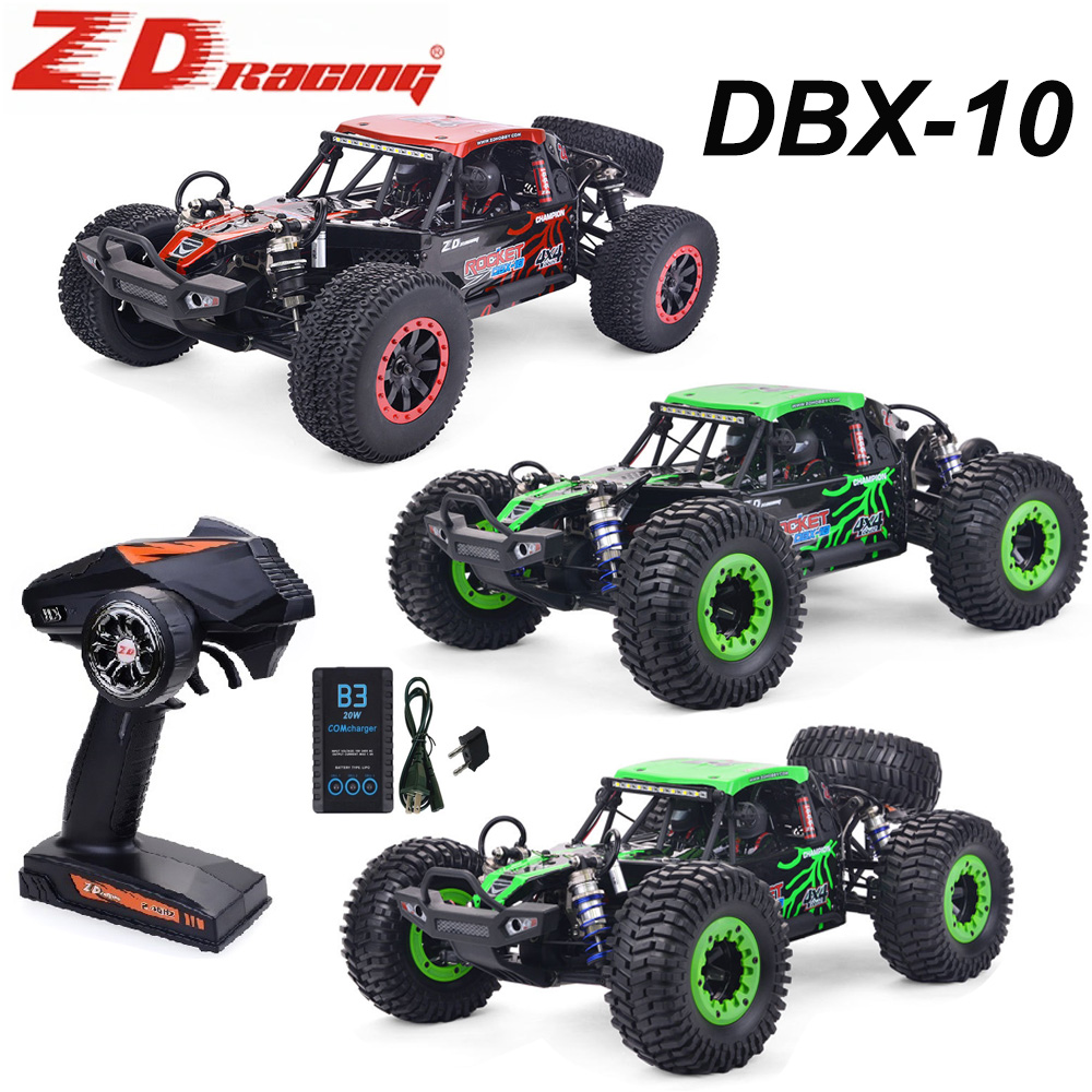 ZD Racing ROCKET DBX-10 1/10 R - Esc 4In1 Brushless reseña y precio