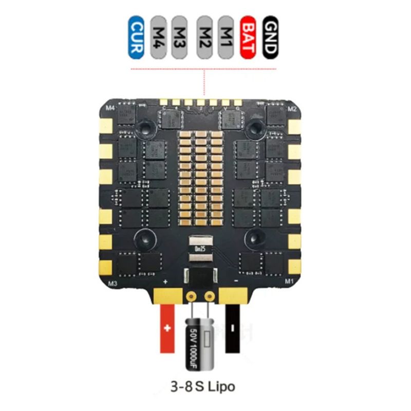 ESC BLS 100A 4 en 1 sin Escobi - Esc 4In1 Brushless reseña y precio